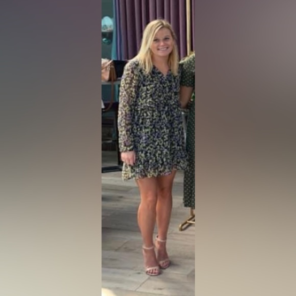 Zara Floral Mini Dress